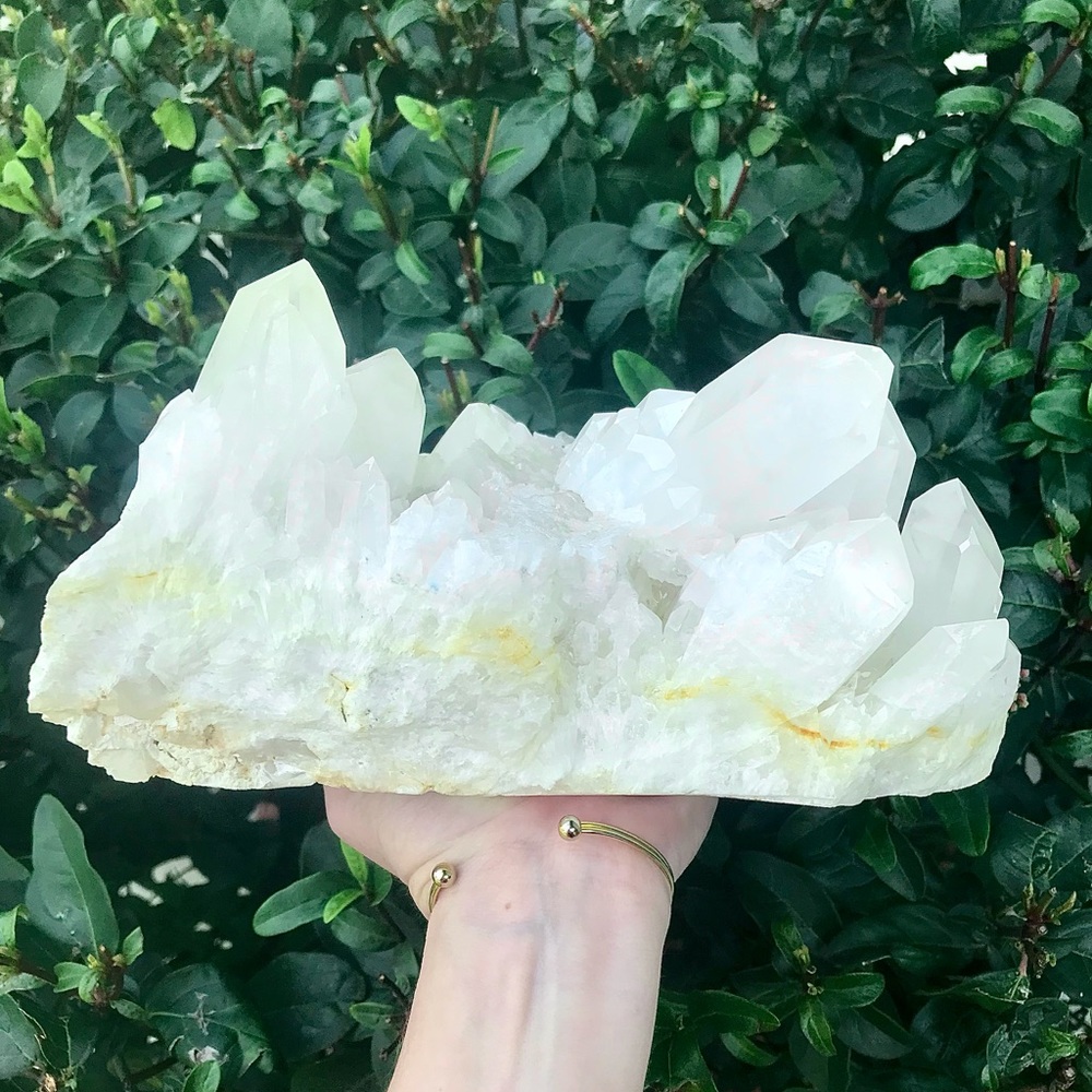 Massive Pineapple Quartz Cluster 🍍